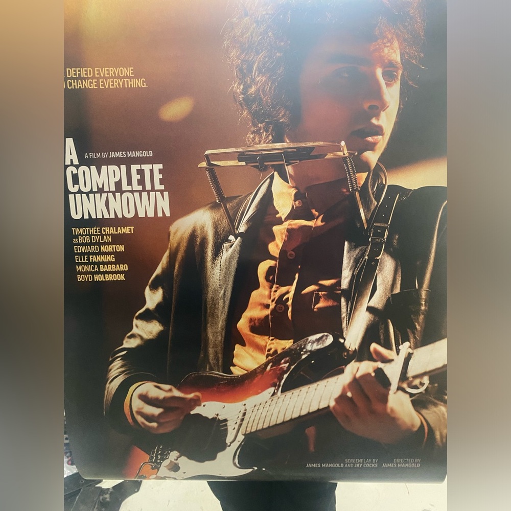 a complete unknown movie poster